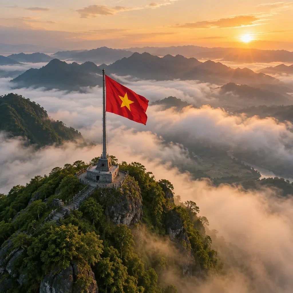 100+ hình lá cờ việt nam đẹp, trang nghiêm · ảnh 1