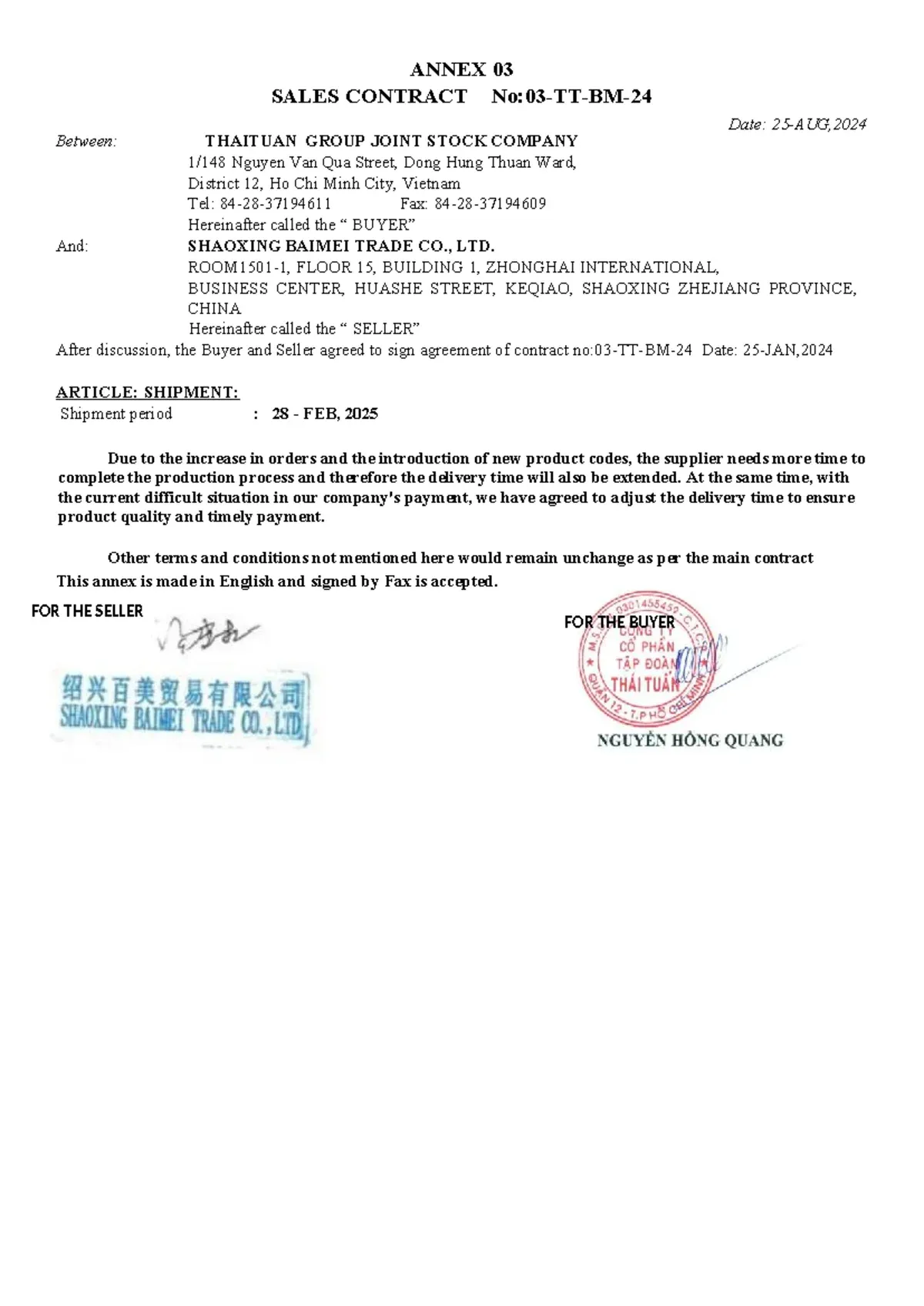 100+ mẫu annex contract đẹp nhất · ảnh 3
