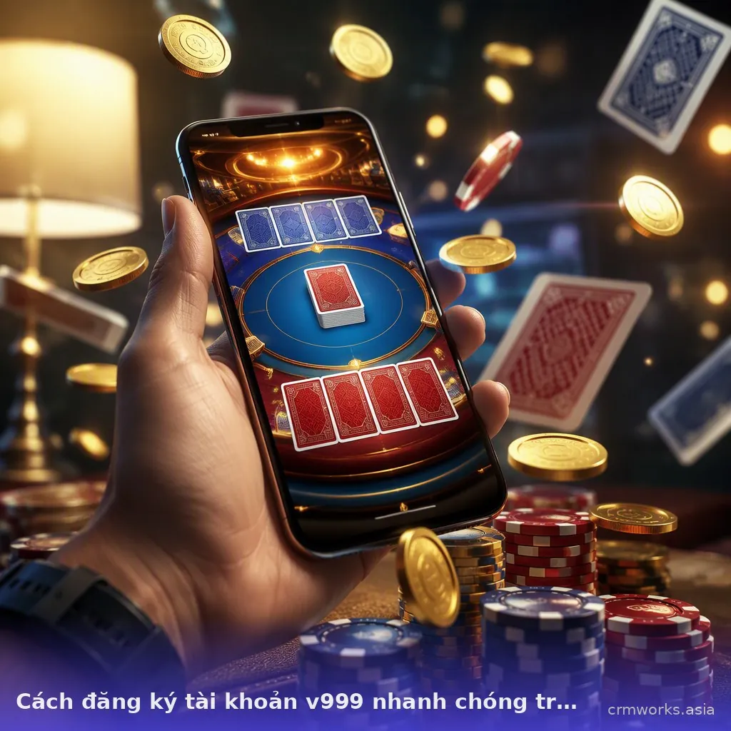 Cách đăng ký tài khoản v999 nhanh chóng trong 1 phút — v999 · ảnh 1