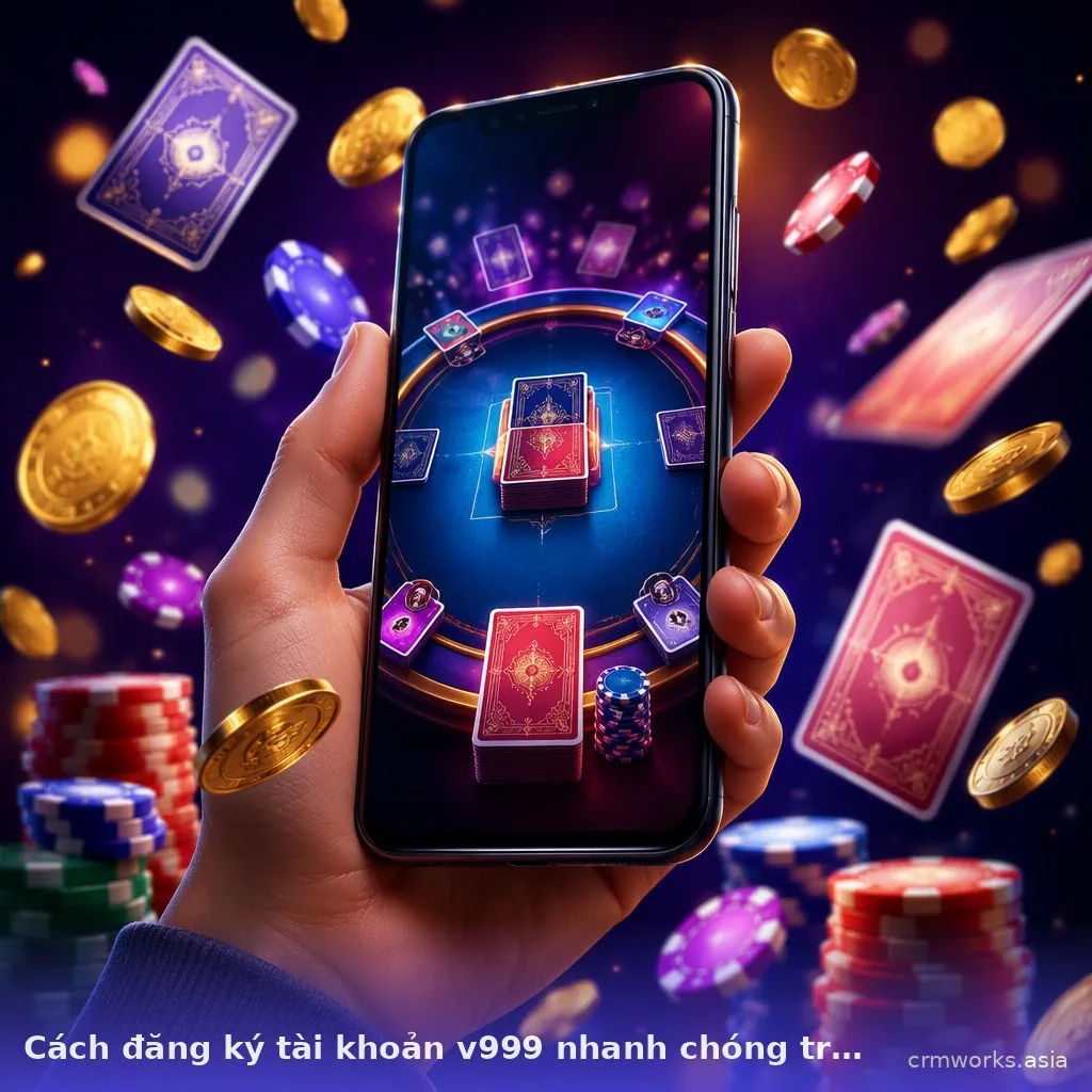 Cách đăng ký tài khoản v999 nhanh chóng trong 1 phút