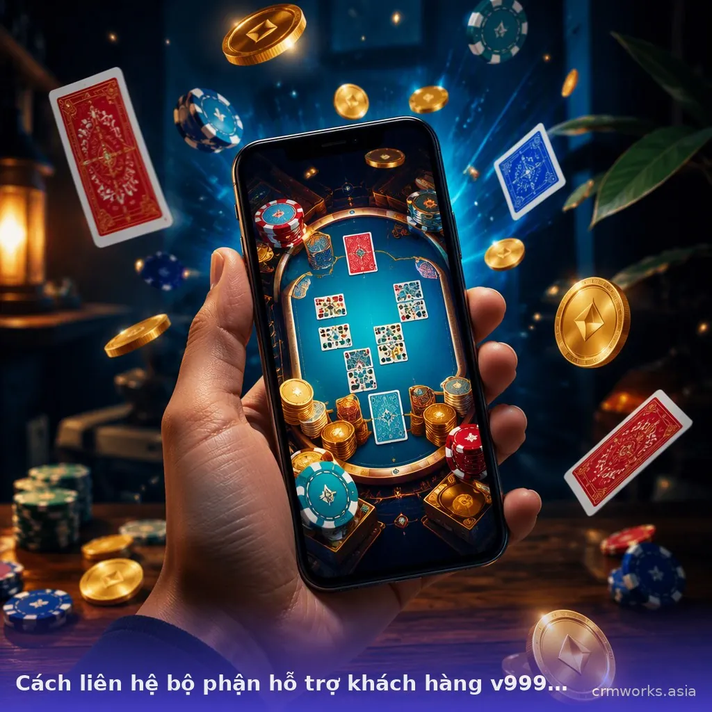 Cách liên hệ bộ phận hỗ trợ khách hàng v999 chuyên nghiệp — v999 · ảnh 1