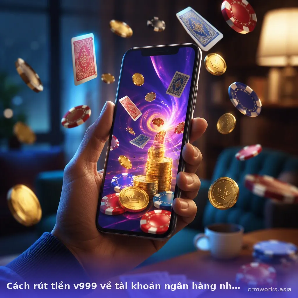Cách rút tiền v999 về tài khoản ngân hàng nhanh gọn — v999 · ảnh 1