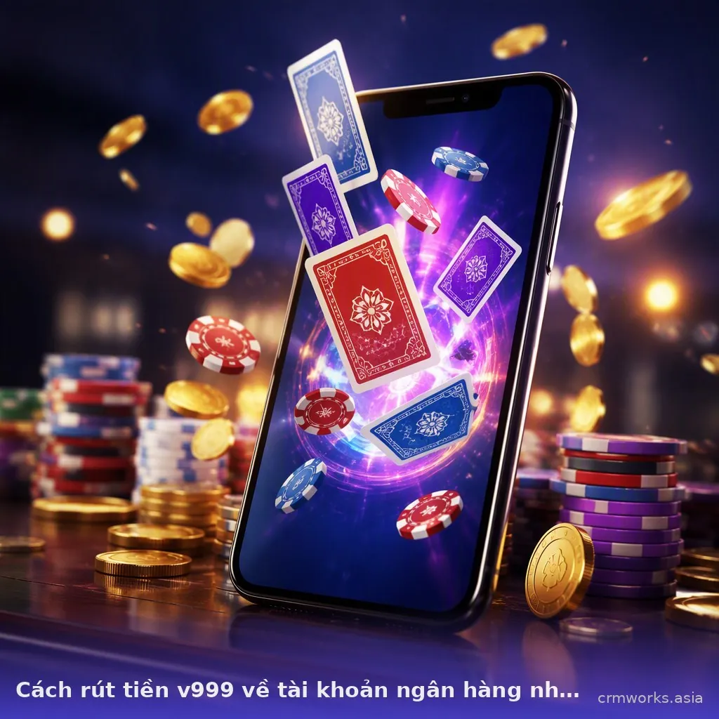 Cách rút tiền v999 về tài khoản ngân hàng nhanh gọn — v999 · ảnh 2