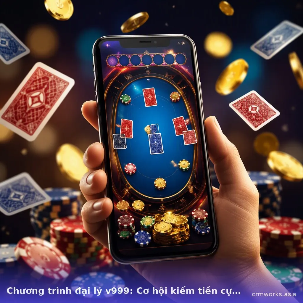 Chương trình đại lý v999: Cơ hội kiếm tiền cực dễ — v999 · ảnh 3