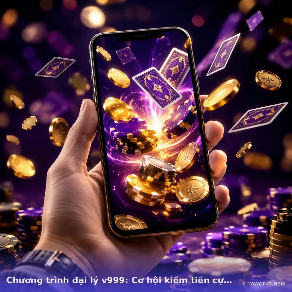 Chương trình đại lý v999: Cơ hội kiếm tiền cực dễ