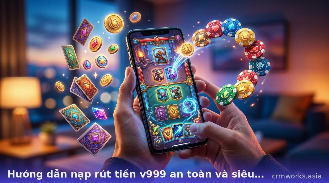 Hướng dẫn nạp rút tiền v999 an toàn và siêu tốc — v999 · ảnh 3