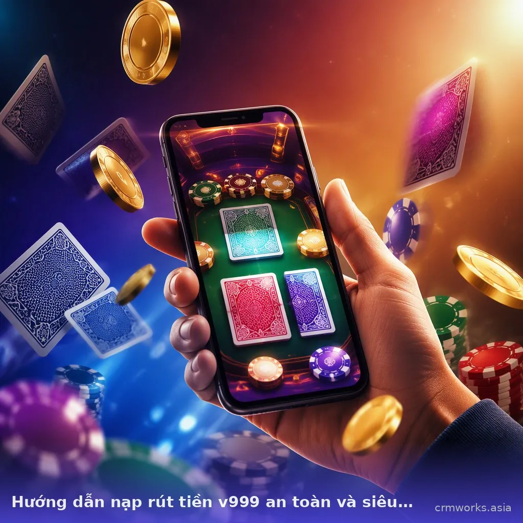 Hướng dẫn nạp rút tiền v999 an toàn và siêu tốc