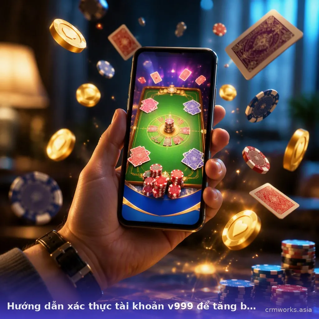 Hướng dẫn xác thực tài khoản v999 để tăng bảo mật — v999 · ảnh 1
