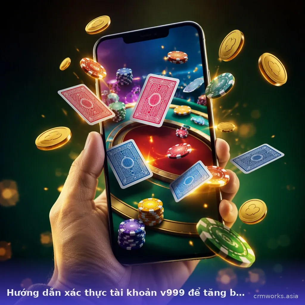 Hướng dẫn xác thực tài khoản v999 để tăng bảo mật