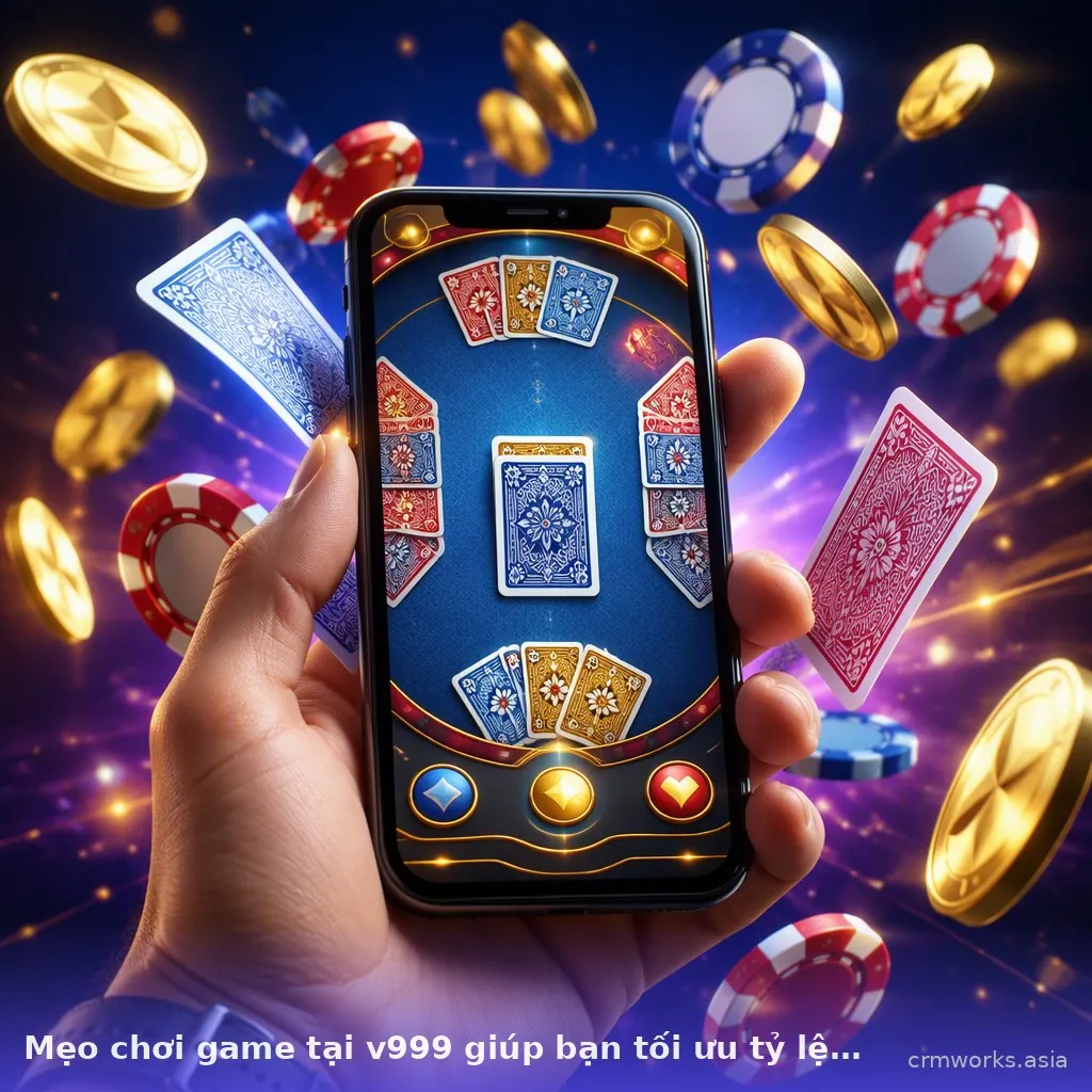 Mẹo chơi game tại v999 giúp bạn tối ưu tỷ lệ thắng