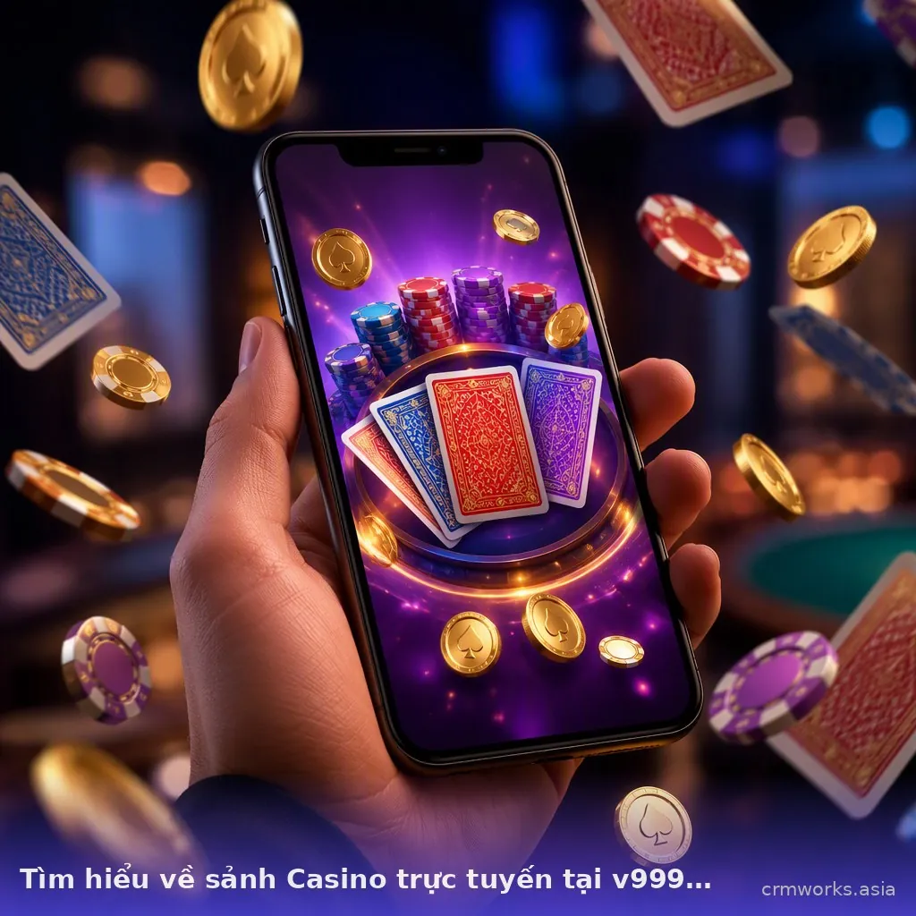 Tìm hiểu về sảnh Casino trực tuyến tại v999 — v999 · ảnh 1