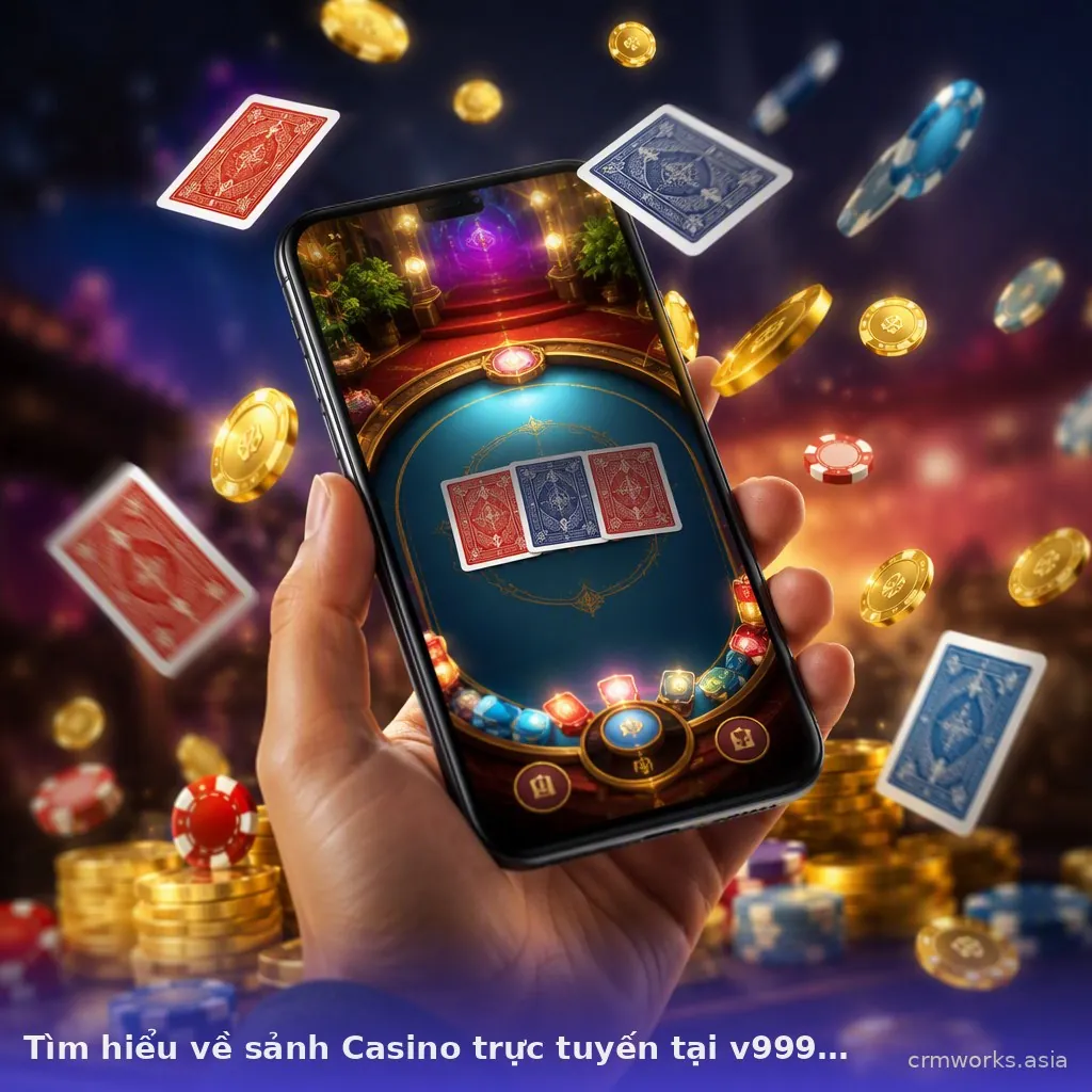 Tìm hiểu về sảnh Casino trực tuyến tại v999 — v999 · ảnh 2
