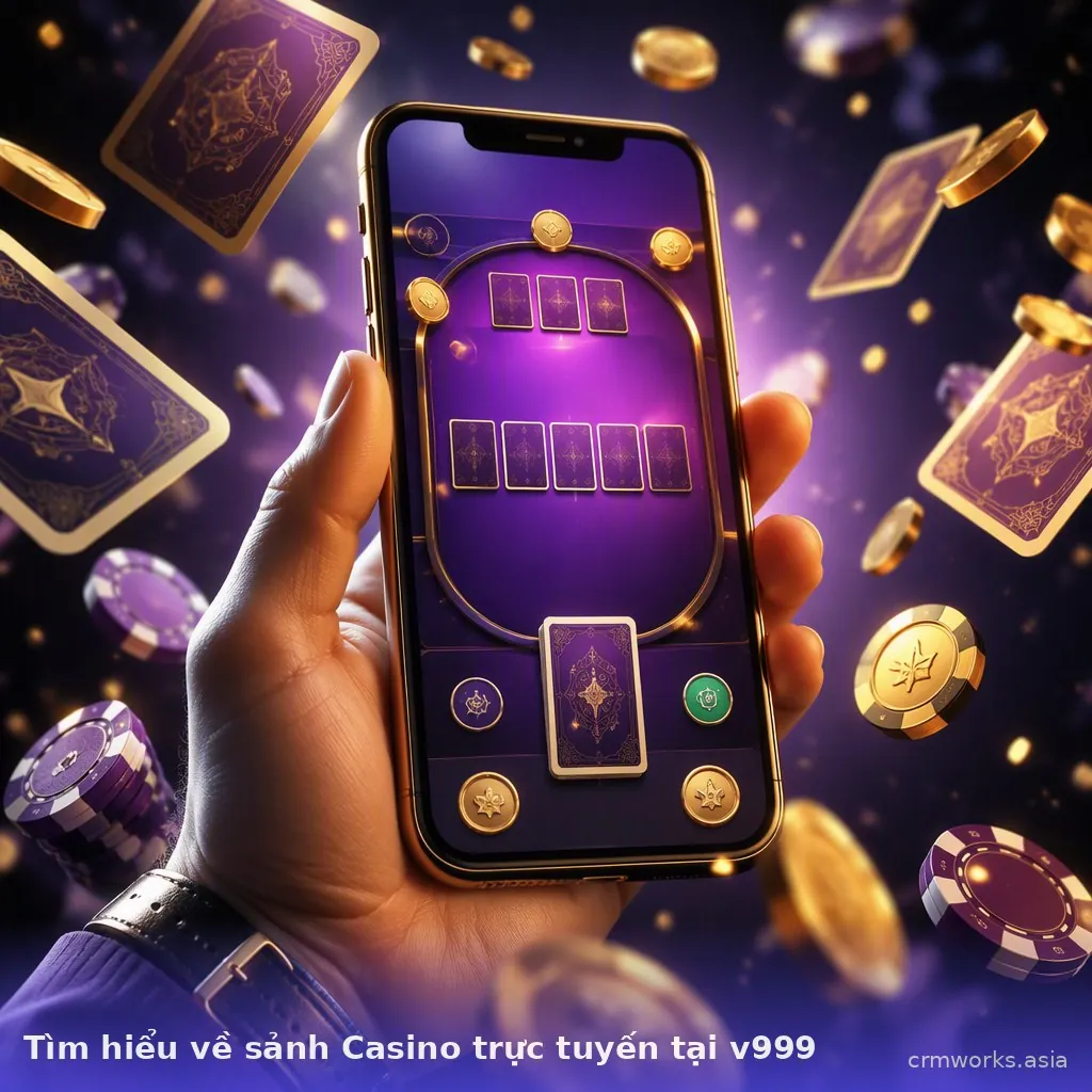 Tìm hiểu về sảnh Casino trực tuyến tại v999