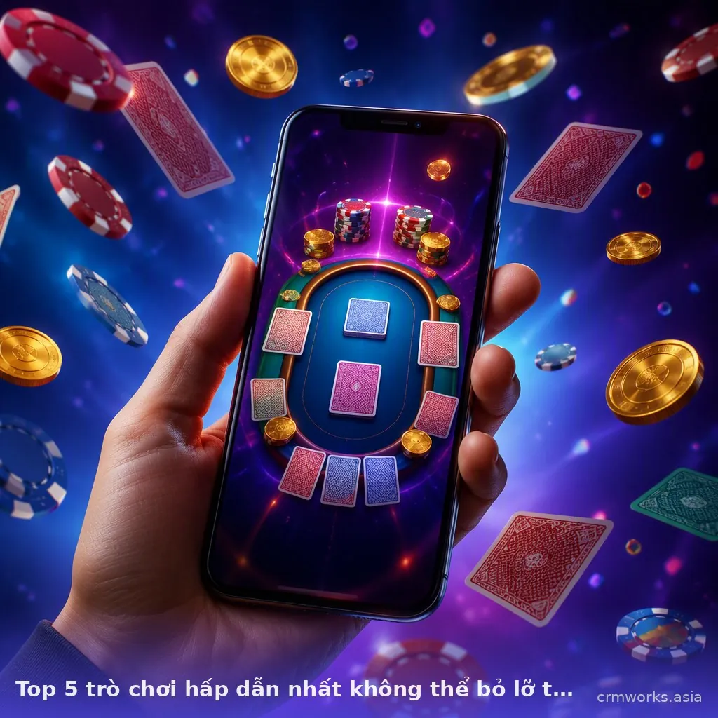 Top 5 trò chơi hấp dẫn nhất không thể bỏ lỡ tại v999