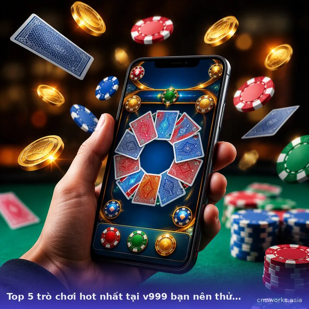 Top 5 trò chơi hot nhất tại v999 bạn nên thử ngay — v999 · ảnh 1