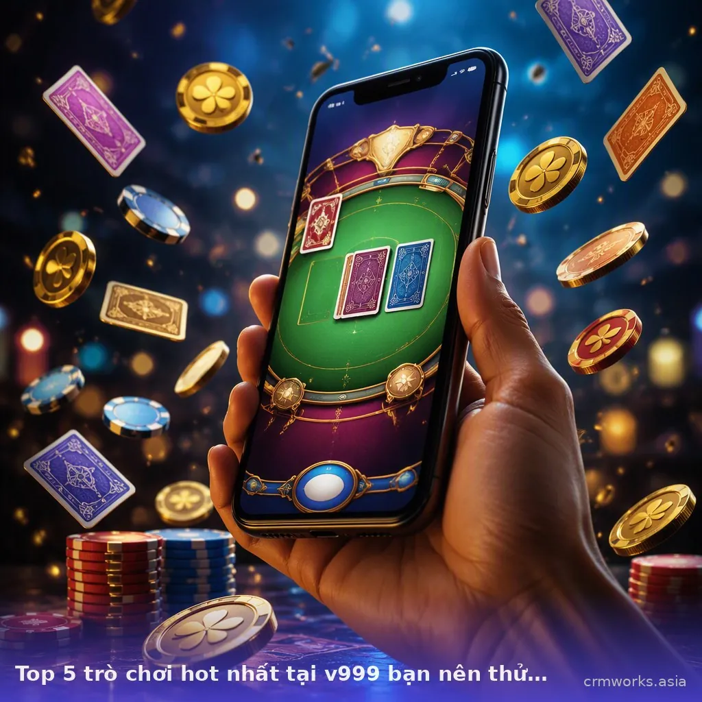 Top 5 trò chơi hot nhất tại v999 bạn nên thử ngay — v999 · ảnh 2