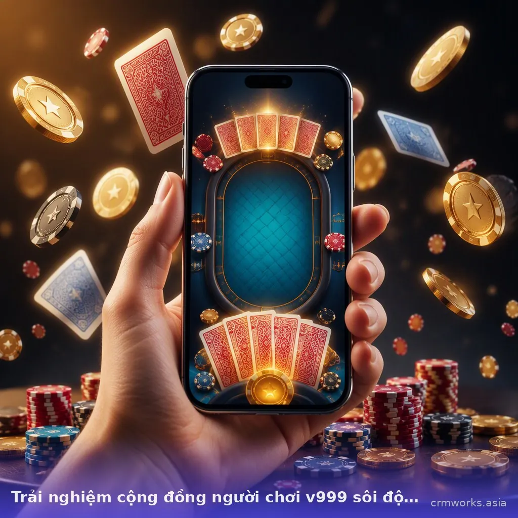 Trải nghiệm cộng đồng người chơi v999 sôi động