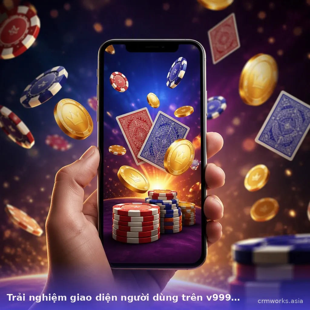 Trải nghiệm giao diện người dùng trên v999 mobile