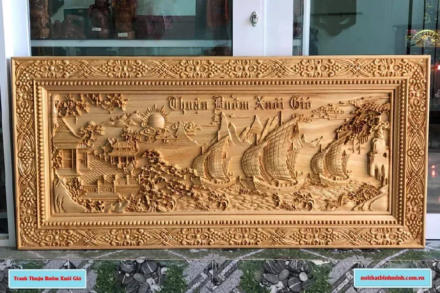 Tuyển tập 50+ tranh thuận buồm xuôi gió mãn nhãn