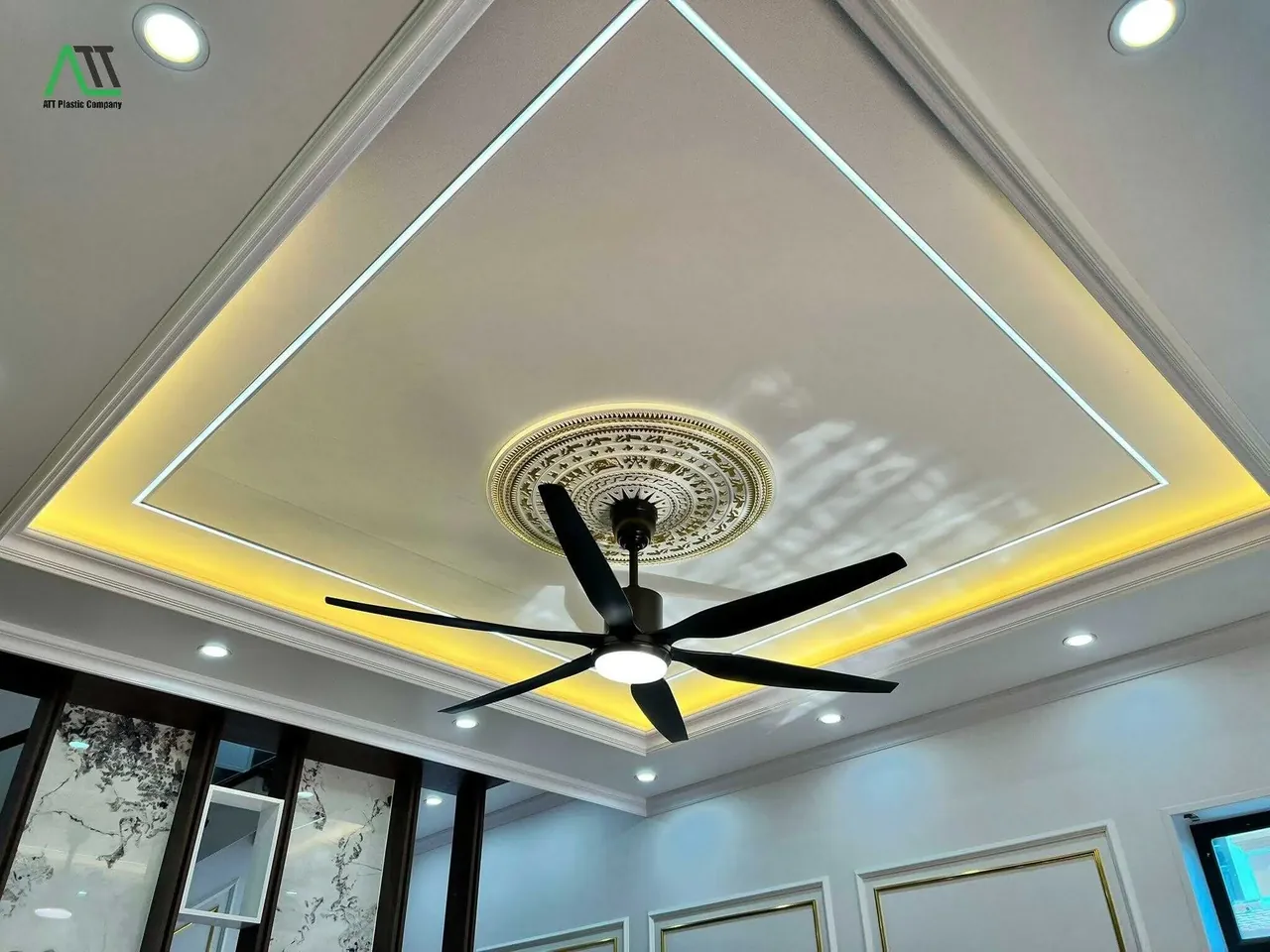 Tuyển tập Mẫu trần nhựa nano — 50+ ảnh chọn lọc 2026